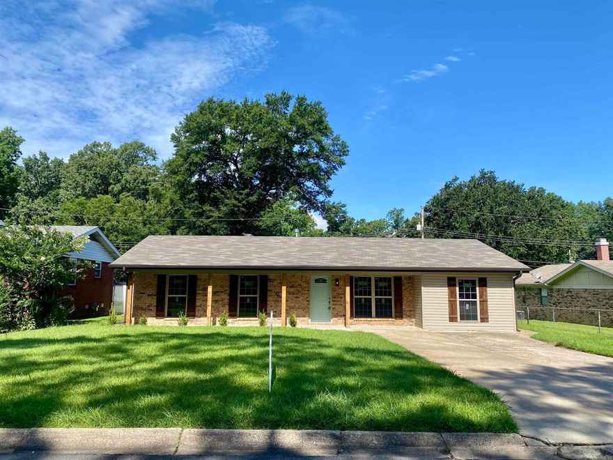 Beautiful Custom Designed Home. If your looking for a one level Large family home- come take a look. Everything is NEW from the new lighting, new paint, and new wood floors though out entire homes. Breathtaking wide open floor plan with kitchen features of granite counter-tops & stainless steel appliances & many more upgrades. Call for your private showing before this home is gone.