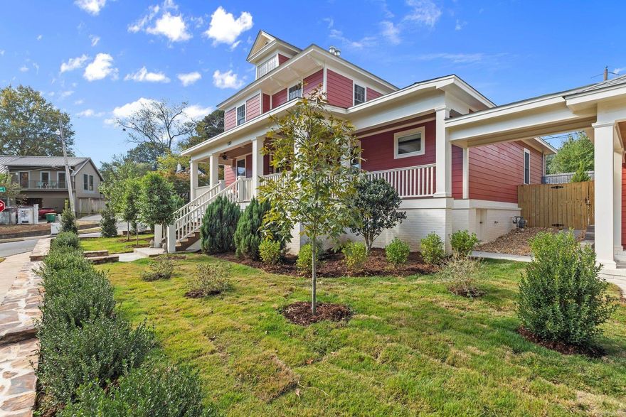 Presenting a stunning, newly remodeled home that combines historical charm with modern conveniences. This two-story property offers three bedrooms and two bathrooms upstairs, plus a primary bedroom suite on main floor which incudes two walk in closet’s laundry area and spacious bathroom. The property consists of two lots and has been professionally landscaped with an irrigation system for easy maintenance. Covered Parking with plenty storage space. The large screened-in porch and beautiful front porch offer perfect spots for enjoyable living, situated in the heart of the Hillcrest neighborhood, this home, built in 1929, has been remodeled to maintain its historical value while providing all the modern amenities you need. An incredible opportunity to own a piece of history with contemporary upgrades awaits.