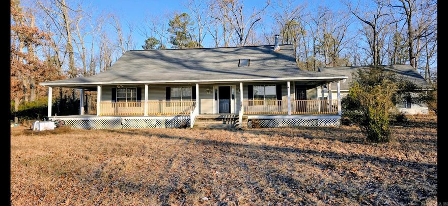 There is great potential with this home! it is in need of some repairs and would make a beautiful place to enjoy life in this country setting on the wrap around porch.  Wildlife is abundant in the area providing a peaceful setting to relax outside.  It has lots of space with 4 bedrooms and 3 baths and also includes a partially finished bonus room over the garage.  This is an awesome opportunity to add your touches and a little love to your dream home. Property is being sold As-Is.