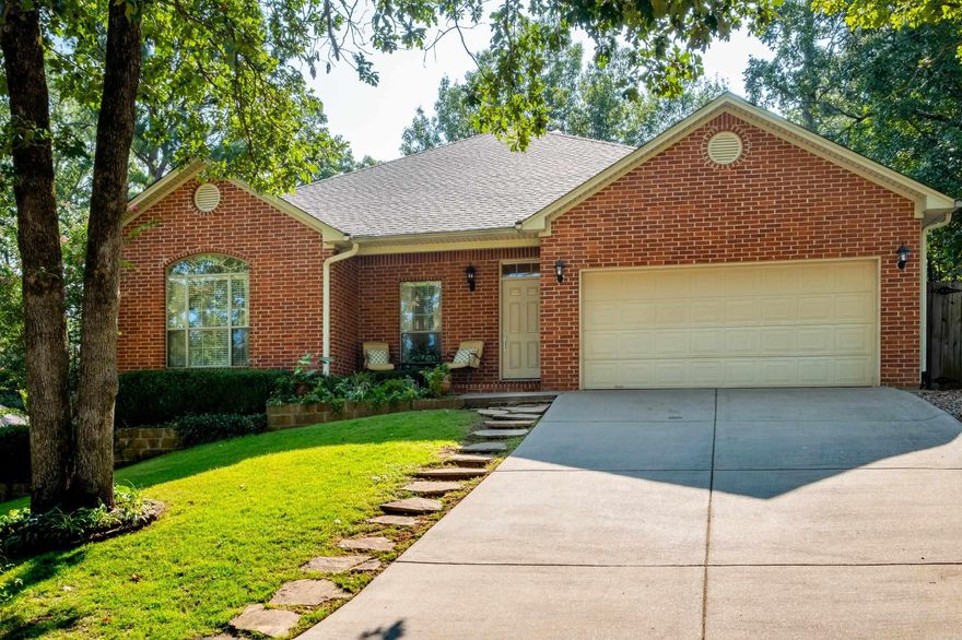 Beautiful updated one level home in Westbury in a cul-de-sac! Zoned for Don Roberts Elementary! This 3 bed 2 bath home has a great layout with a split floorpan. Features of this home include: a spacious great room/den with vaulted ceilings open to dining room, an updated eat-in kitchen with stunning countertops, spacious primary suite with fabulous bathroom & separate closets, gorgeous hardwoods in the main areas of the home, screened-in porch & a stone patio overlooking private fully-fenced backyard, lots of natural light, a two-car garage and more! Architectural Roof 2023.