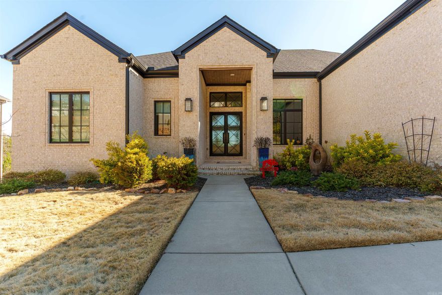 Beautiful Custom Built Home has it all must see this one! 4/3 1/2  man cave , rec room, office open floor plan beautiful kitchen with double frig, gas cook top, ice maker.