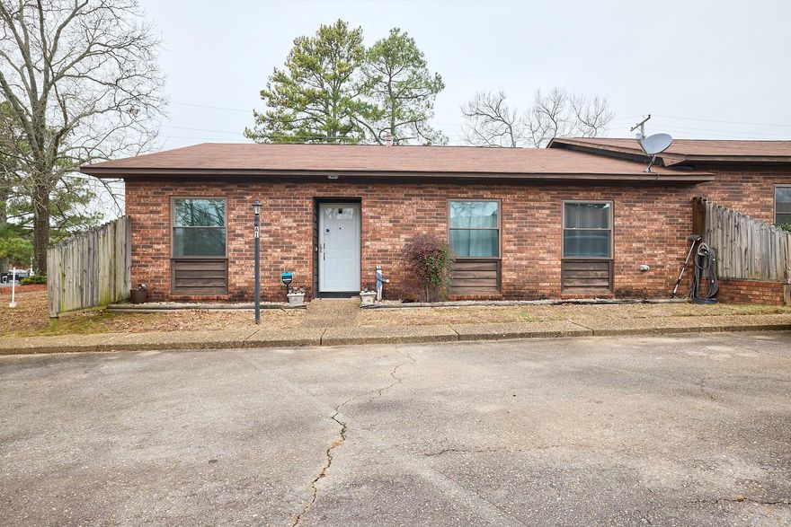 Fabulous location...Close to interstate and shopping. You don't want to miss this pristine condo unit. Three bedrooms and two full baths, walk-in, level, & large are a few great details about this condo. Newly remodeled with new flooring, paint, HVAC, and double hung windows. Concrete patio with wood privacy fence and storage building. Large living space, kitchen/dining/breakfast bar open to living. Separate breakfast nook can be used as office or art/craft room. Pool, picnic area, central mailbox are among amenities.