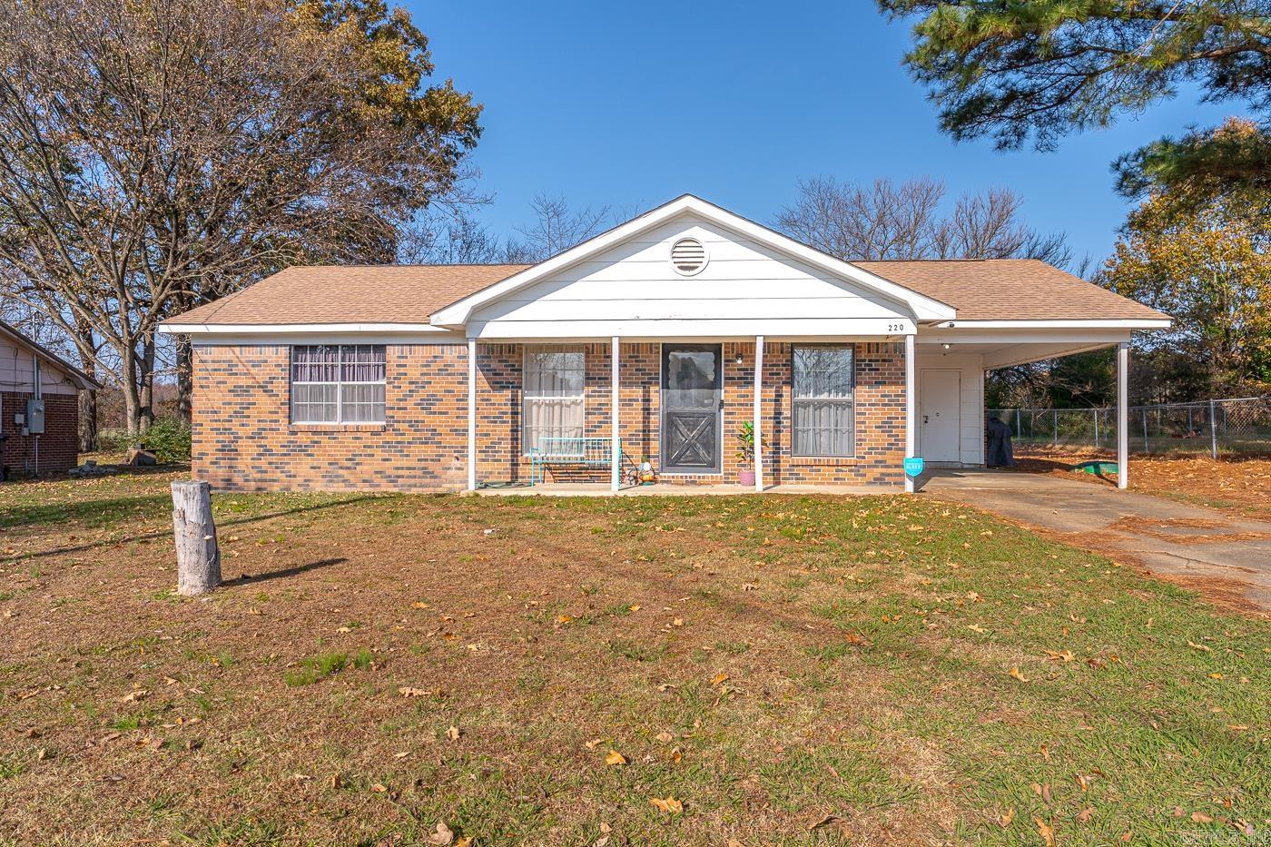 Welcome to Market: 220 W Alpine St. of Jonesboro, to Craighead County, of the Jonesboro Public School District. Nothing says āwell builtā quite like brick, and this home has a beautiful variety. Enter the front door to find a substantial living room filled with original hardwood flooring and space to spare. And then thereās the L-shaped eat-in kitchen where youāll find the washer and dryer hookups and two wide sets of shelving appropriately situated for additional storage. Explore three bedrooms, a full bath available for your guests, and a half bath packaged as an en-suite in the primary bedroom. Step outside for a good-sized front yard and an expansive back yard perfect for a home garden, landscaping of your choice, or even some backyard games. While youāre out here, donāt overlook the recently updated AC unit, replaced within the last two years. This property can be found north of town just off of Hwy 141 only 3.5 miles from ASU, about a mile from downtown Jonesboro, and a little over 4 miles from The Uptown shopping center. Find everything you need within easy traveling distance or stay and make your own joy in your lovely new home. Call to schedule your viewing today!