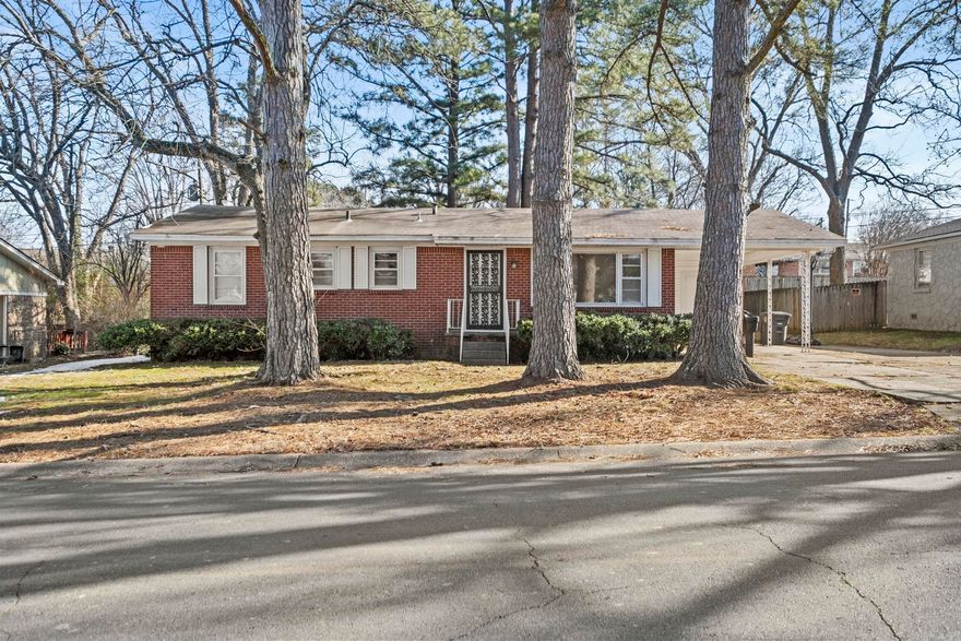 This charming 3-bedroom, 1.5-bath home is move-in ready and packed with updates you'll love! Conveniently located in Searcy, it offers a refreshed living space in a great location. New carpet throughout, fresh paint in select areas, and a beautifully refreshed bathroom. Granite countertops add a touch of elegance to the kitchen. There's also a sunroom / bonus room off of the 3rd bedroom, perfect for an office, nursery or playroom.  A small storage building in the backyard provides space for tools, hobbies, or seasonal items. Enjoy the convenience of being steps away from Downtown Searcy close to schools, shopping, and all the amenities Searcy has to offer.  Square footage is approximate, please measure.  Agents see remarks.