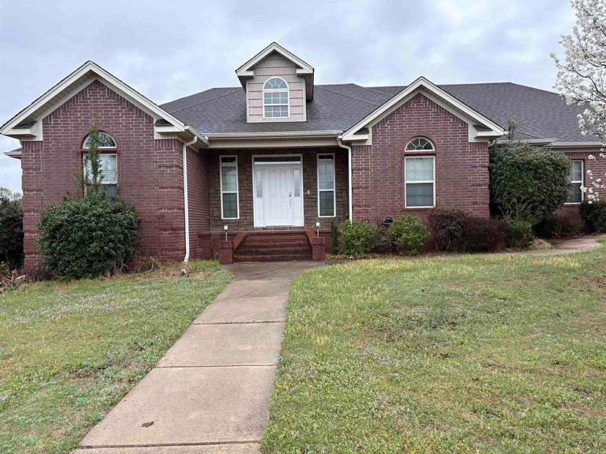 Beautiful 4 bedroom, 3 full bath home located on a level corner lot in a desirable subdivision of newer homes.  This thoughtfully designed floor plan features a split primary suite for added privacy.  Enjoy relaxing on the inviting front porch or entertaining on the back patio in a peaceful setting.  The property also includes a spacious 3 car side loading garage and offers easy access to the interstate for convenient commuting.  Square footage is approximate so measuring is encouraged.