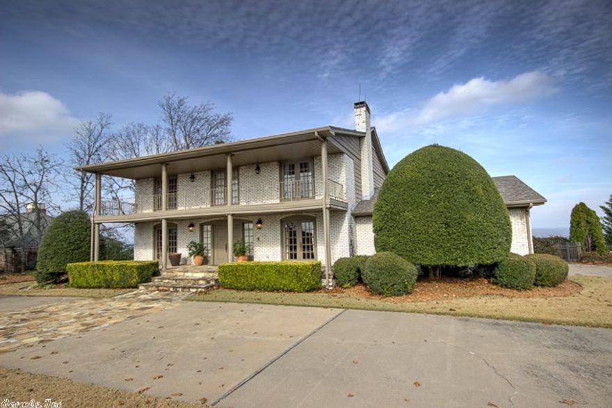 Fabulous river views!! Traditional style. All bedrooms open to balcony. Updated kitchen - incredible terraced backyard with pool and outdoor kitchen. Iron fence. Gotta see this one! See agent remarks.