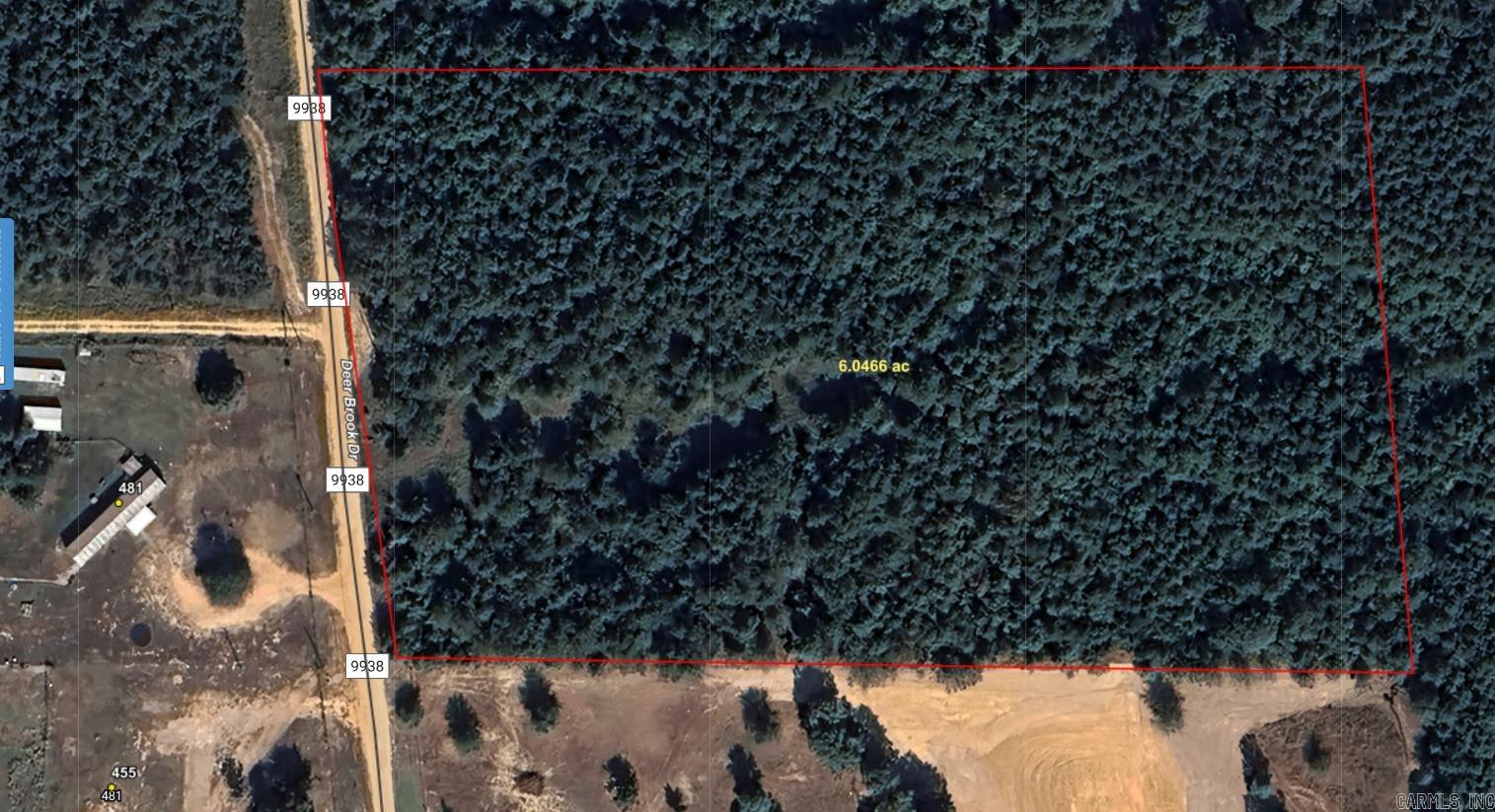 Six unrestricted acres with city water and electric available. Buyer will need a septic system installed. Nice quiet area