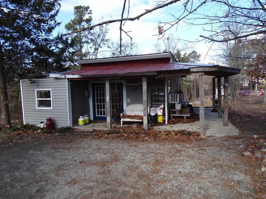 Looking for an investment opportunity? Or a place for the whole family? 3 homes on 20 acres m/l North of the town of Yellville, AR. Single wide with 1BD/1BA, a cedar cabin made from a walk-in cooler (very easy to heat and cool) with 1BD/1BA, metal roof and a full kitchen, and just next door is a 1 BR/ 1BA single wide that has been built onto. All 3 residences are currently rented, but can be flipped and sold, or move the whole family in for your own mini-compound. The 20 acres is mostly level and cleared with a portion still wooded along with some pasture as well. A private well supplies water to all the homes. No restrictions. Please call the listing agent to make an appointment for showing.