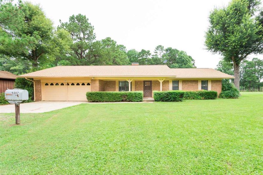 Great brick home located at dead end road.  This well maintained 3 bedroom, 2 bath home sits on 9.89 acres.  Double garage, screened in back porch, big bedrooms, large laundry room, whole home generator that runs on propane, lots of closets, new roof in 2016,  new a/c unit in 2013.  Outside storage building and rv cover.  Propane tank is rented.  Taxes are after Homestead Credit.  Call today for your personal tour!