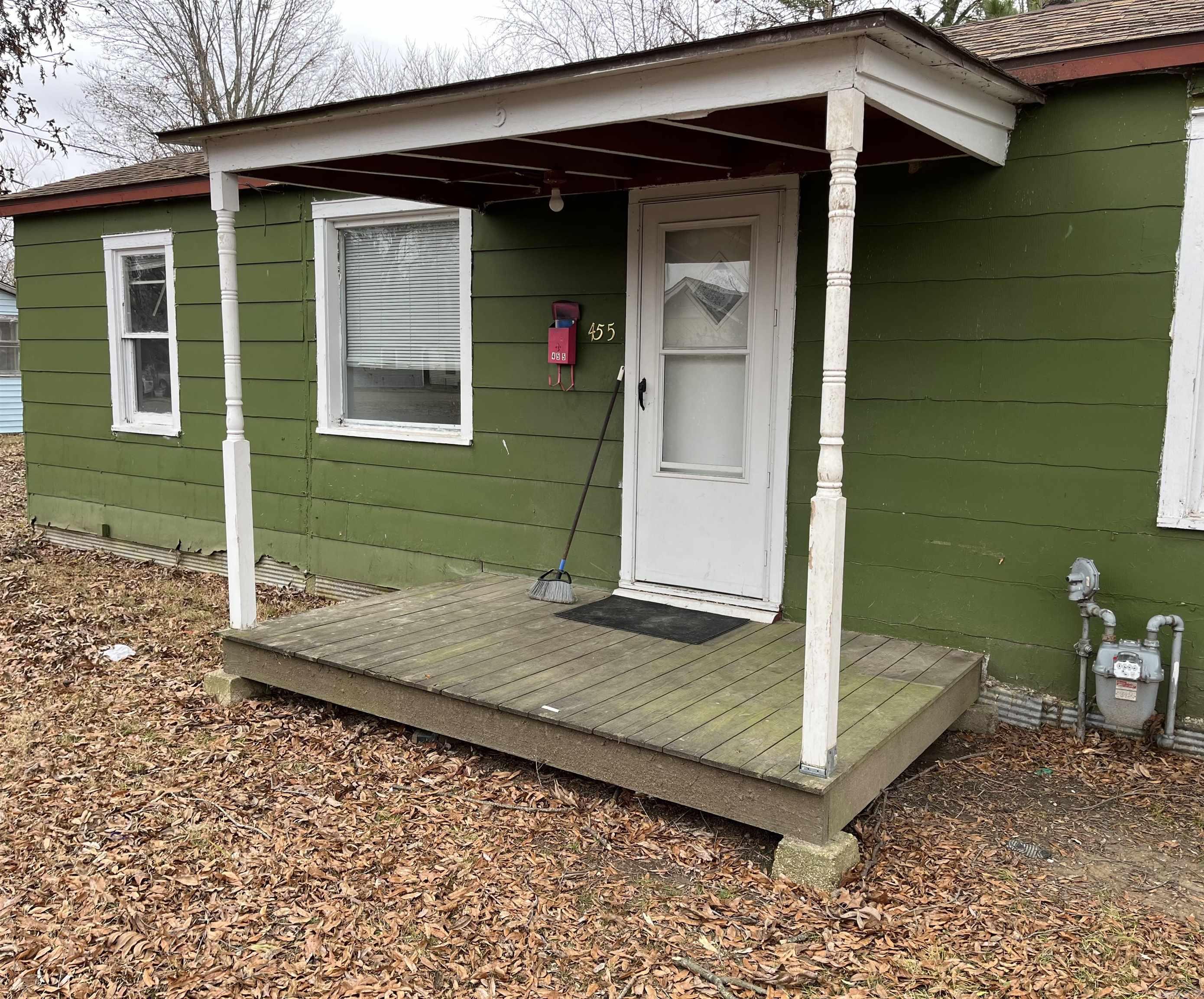 Rental property occupied