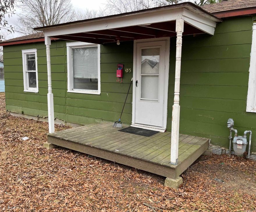 Rental property occupied