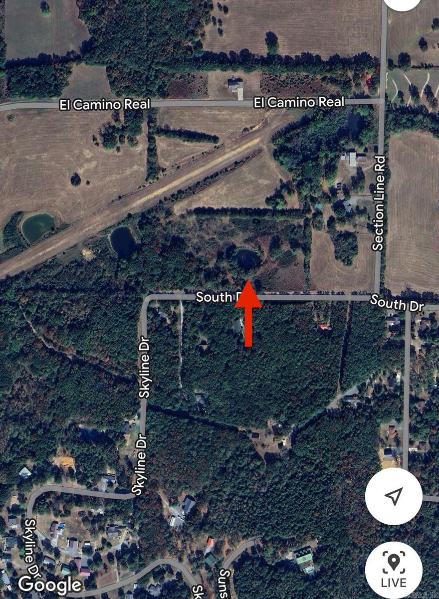 Acreage Tracts within a short drive to Shiloh Marina.  (Tract 7, Tract 8, & Tract 10 also listed and available if you are looking for more land).   Deed restriction: No Mobiles Allowed.   South Dr. is a paved street with utilities running along the road. Great Location to build your Lake House the way you want it!  Room for a Barndominium style home plus a Toy Garage for your Boat, SXS, RV, Jetskis, etc. Plenty of possibilities here without having to be in a subdivision. Airbnb's/Vrbos allowed as well. Taxes TBD.