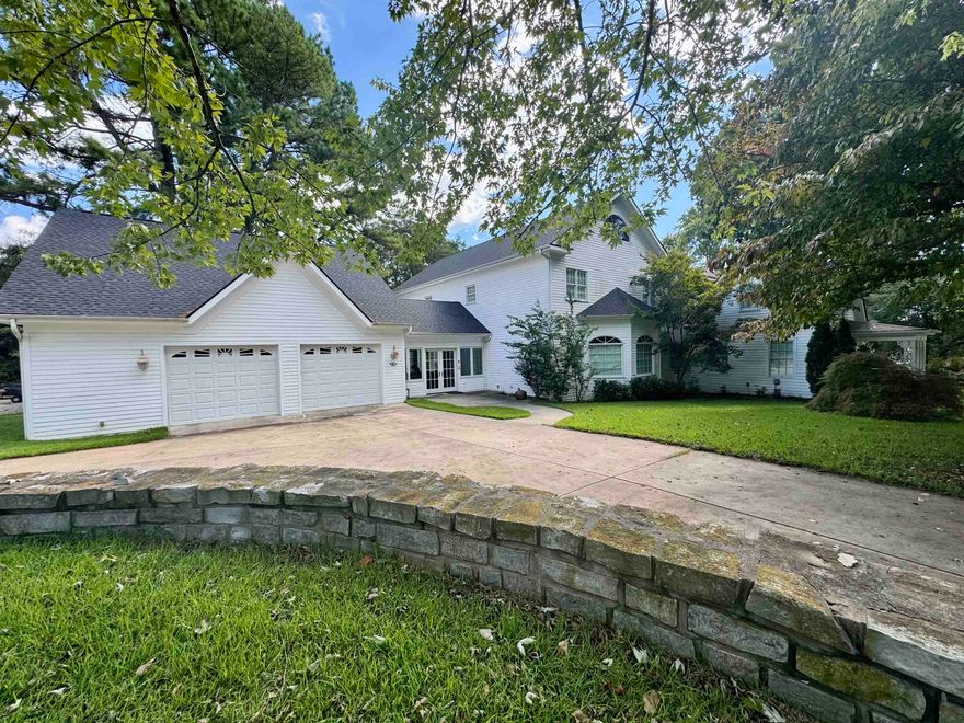 This remarkable home offers the perfect blend of historic charm and modern luxury! This one-of-a-kind home offers 6 bedrooms, 6 full bathrooms, and 2 half baths, designed with spacious living and elegant details throughout.  The living room features a beautiful fireplace with vaulted ceilings!   The kitchen features custom cabinetry, walk-in pantry, breakfast bar, granite countertops, high-end appliances, completed with an attached dining area. The master suite offers an oversize bedroom with a sitting area, attached full bathroom with a walk in tile shower, jetted jub, & large walk in closet. Upstairs, the bedrooms feature private suites complete with a living room area and wet bar for added comfort and convenience. Additional Features include a sunroom, exercise room, laundry room, formal dining area, library, office, safe room, security system, covered back porch, open patio area, well manicured yard, extra landscaping, a two-car garage plus plenty of bonus features to fit your lifestyle! This home truly has it all! Recent upgrades include a NEW ROOF, walk in tile showers, & more!