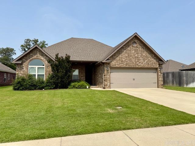 Excellent new listing in the highly sought-after Valley View School District! This 4 bed, 2 bath home features a spacious open floor plan with soaring ceilings and a beautiful brick gas-log fireplace. The family room flows into a bright dining area and custom eat-in kitchen with white shaker cabinets, granite countertops, stainless apron-front sink, and quality appliances. The large primary suite includes an en-suite bath with tiled shower, soaking tub, double vanity, and dual closets. A split floor plan provides privacy with 3 additional guest bedrooms and a well-appointed guest bath. Enjoy the outdoors in the screened patio overlooking a fenced yard that backs to Shelton Creek—offering peace and privacy. Mature landscaping, security system with cameras, and excellent maintenance make this home truly move-in ready. Don’t miss your chance to own this gem in a top-rated school district. Schedule your showing today!