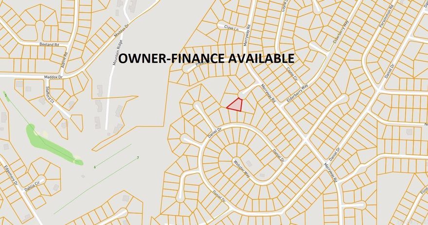 Owner-finance for easy terms. Cash buyers can pay by debit or credit card as well. Nice size lot to develop or hold for future value. Public water and electric are available to run to property and will need septic. Owner/agent. Finance is an extra $50 with no interest or prepayment penalty. 5 months at $180 and closing costs are included. Buyer responsible for any/all taxes and lots sold "as-is".  Parcel ID# 4400-21042-0000