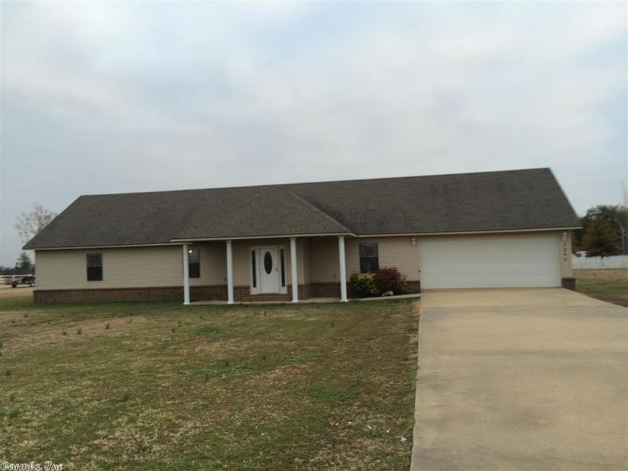 Check out this 4 bedroom, 2 bath home with 1752 sq ft.  Sitting on 1 acre +/- this home offers generous sized rooms with laminate flooring, crown molding, separate laundry room, walk in closets in the master bedroom and the other two downstairs bedrooms, garden tub, separate shower and linen closet in the master make the bathroom a retreat!  The kitchen offers beautiful oak cabinetry and a pantry.  Call or text today for more information or to schedule an appointment!