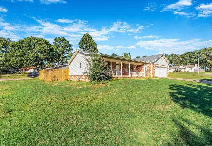 Beautiful home in the heart of Sherwood. This homes features 3 bed/2bath on a large corner lot, fenced in back yard with storage shed fireplace, the roof was replaced in Nov 2023, HVAC in 2020, HWH in 2022, and Newer vinyl flooring installed in,2022, new garage door, new exterior doors, new front porch railings and new french drain in back yard. This home can make the perfect home for a growing family. Close to Sherwood Schools, Parks, and shopping!