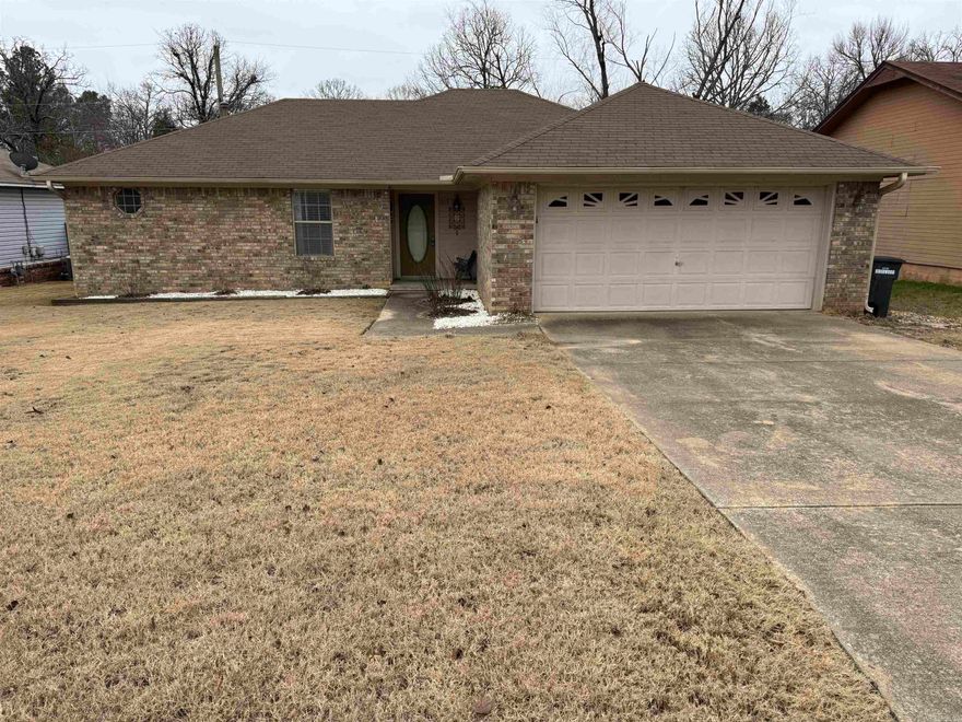 Welcome to 203 Amber Oaks Drive in Sherwood  This charming single-family home offers 1,472 square feet of comfortable living space, featuring 3 bedrooms and 2 bathrooms.  The residence includes a cozy fireplace, perfect for relaxing evenings. Fully fenced back yard. Refrigerator conveys.   Situated in a desirable neighborhood, this property provides a welcoming atmosphere for its residents.