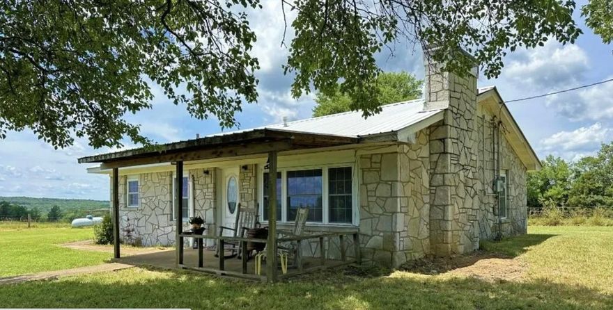 Hard to find cabin on 15 acres in Southside/Floral area! This adorable limestone home sits on 15 acres of fenced pastureland with it's own barn and serine views of the Ozark Hills! This 3 bedroom 1 bath house features hardwood floors, a cozy wood fireplace and an open living area. Some of the updates include vinyl windows, a metal roof and a ductless heat pump. Outside you'll enjoy watching the ample wildlife while you explore the fields or reading a book under one of the numerous shade trees. It's a chapter from many Arkansans' youth that brings back memories of a simpler time and a sanctuary for those who want to experience something a little calmer than the city.