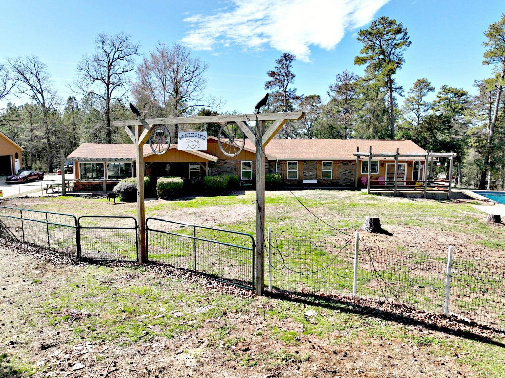 Sure! Here's your ad rewritten in paragraph form with a smooth, professional flow: --- This stunning 153-acre horse and cattle ranch is a true paradise, offering peaceful mountain views, rolling pastures, and endless potential. The fully remodeled main home combines modern comfort with country charm and features a detached game room/garage and a covered deck that provides breathtaking views of the surrounding landscape ā the perfect place to relax and unwind. Seasonal creeks meander through the property, and the elevated setting of the home offers panoramic vistas that are truly unforgettable. Whether you're searching for a private retreat, a productive working ranch, or a smart investment, this property has it all. For those looking to expand, there is also an additional home and 35 adjoining acres available for purchase. This isnāt just a piece of land ā itās a lifestyle waiting to be lived. See MLS Listing #'s 24011456 & 24015695 for additional Purchase/Split options.