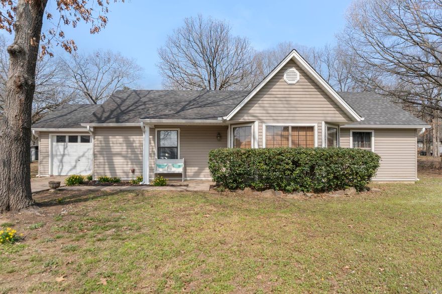 Beautifully maintained and thoughtfully updated home offers comfort and style throughout. Spacious living area is filled with natural light creating a bright and inviting atmosphere. Kitchen offers great functionality and flows easily into dining area, perfect for everyday living and entertaining. Primary suite includes barn-style doors, a closet with built in shelving and a beautifully tiled walk-in shower. Recent major updates include vinyl siding, HVAC, water heater, and roof. Also new tile flooring throughout the home in the last year. Enjoy a fully fenced backyard with a covered patio, deck alongside the above ground pool, and storage building, all situated on approximately .53 acres. This well-cared for 3bedroom, 2bath home offers the perfect blend of charm, updates, and functionality- a must see!