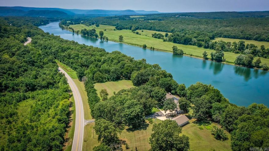 Beautiful Riverfront Home with 21 Acres and over 2,000 feet of White River Frontage! SOLD BEFORE LISTED