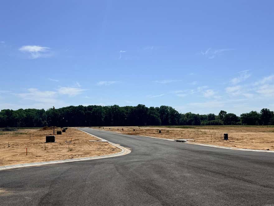 Ready to build! Lots are precision leveling and pad ready.