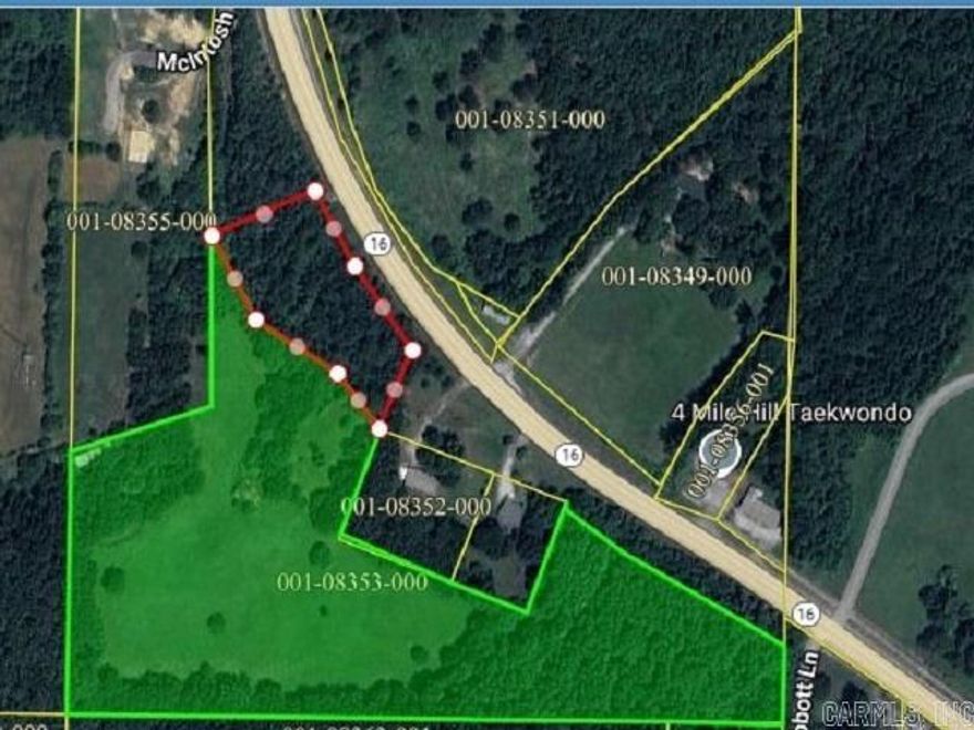 A nice tract of land with a slight downward slope. A great place to build a home and have a small farm. Several old farm sheds are on the property.  See Agent Remarks