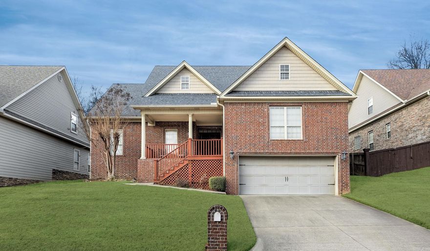 This breathtaking 4-bedroom home in a highly desirable West Little Rock neighborhood offers an exceptional layout with modern amenities and ample space for comfortable living. The main level features three spacious bedrooms, while an additional upstairs bedroom can serve as a game room or second master suite. A vaulted two-story great room with striking double front doors flows into the open kitchen and dining area, creating an inviting atmosphere. The  kitchen boasts modern appliances and ample counter space. The luxurious master suite includes a double sink vanity, a separate spa tub, and a walk-in shower. An additional full bathroom is located upstairs for added convenience. A separate laundry room enhances functionality, while a covered front porch and covered back patio provide perfect spaces for relaxing or entertaining. Situated on a quiet cul-de-sac lot, this home is conveniently close to top-rated schools, shopping, and dining options. Don’t miss this incredible opportunity—schedule your private tour today!