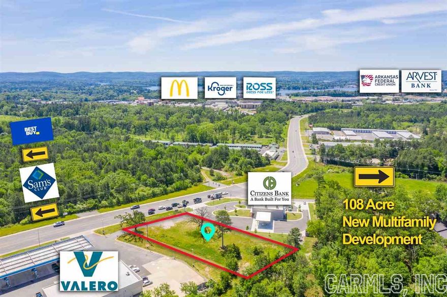 PRIME COMMERCIAL LOCATION!!! Ideal for Retail Center, Medical Professional Park, QSR (Quick Serve/Fast Food) or Sit Down Restaurant! Excellent Visibility!! High Traffic Counts, Approx. 20,000 VPD. Next to Bank and Valero on the other side. All Utilities on Site, Near Pad Ready!! New Development going in on the 100+ Acres along Higdon! Close to Fairgrounds Crossing hosting major retailers to include Sam s & Best Buy. Priced below Appraisal, Make Offer!!!! (PROPERTY BROCHURE & SURVEY IN ASSOCIATED DOCS)