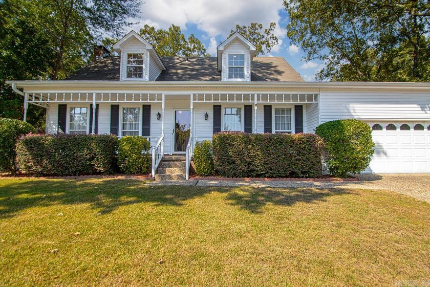 Would you like to be close to everything while still on a great cul-de-sac street? This lovely 4 bedroom 2 and 1/2 bath home may be the perfect home for you. It is one you will want to see. Nice size family room with fireplace is just off the kitchen & dining areas. The kitchen offers plenty of granite counter space with lots of cabinetry. The 4th bedroom off the kitchen can be the perfect office, and the primary bedroom suite is also downstairs. Upstairs are 2 good sized bedrooms with walk-in closets and a hall bath. The spacious enclosed patio across the back of the home is the perfect playroom/game room/sun room everyone will enjoy. The storage building in the back yard will convey with the home. The garage includes a wheelchair lift, and the inside stairs include a chair lift. Schedule your appointment to tour this home today!
