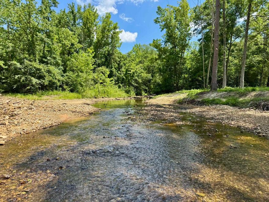 42.83 acres in the OZARKS with a YEAR ROUND CREEK! This property features a year round creek running though the property, a large Spring, areas of marketable timber, food plots, & open ground for having a small hobby farm.  This property is the ideal piece for hunting as well as a home site. The land is easily accessible, has several ATV trails throughout the property, and electric already onsite. Come explore the great outdoors & make this property yours!