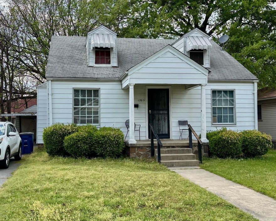 Conveniently located near parks, dining, and schools, this property is ideal for investors or first time buyer. Lot is level and fenced with a detached garage/storage building. The floor plan upstairs allows for a choice of a large gameroom or bedroom. Main level has 2 bedrooms and baths with 2 living areas. The hardwood floors and knotty pine paneling in the den adds a touch of charm and nostalgia to this traditional home.