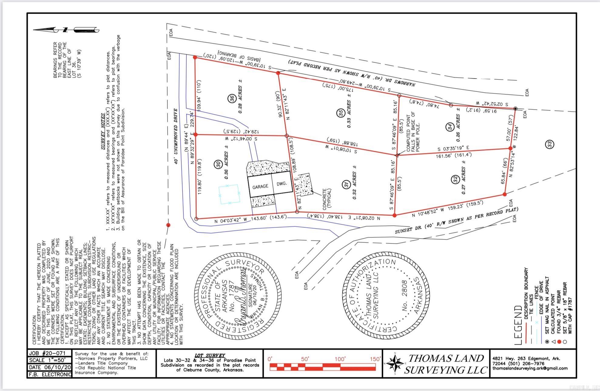 Paradise Point-Lake - Land