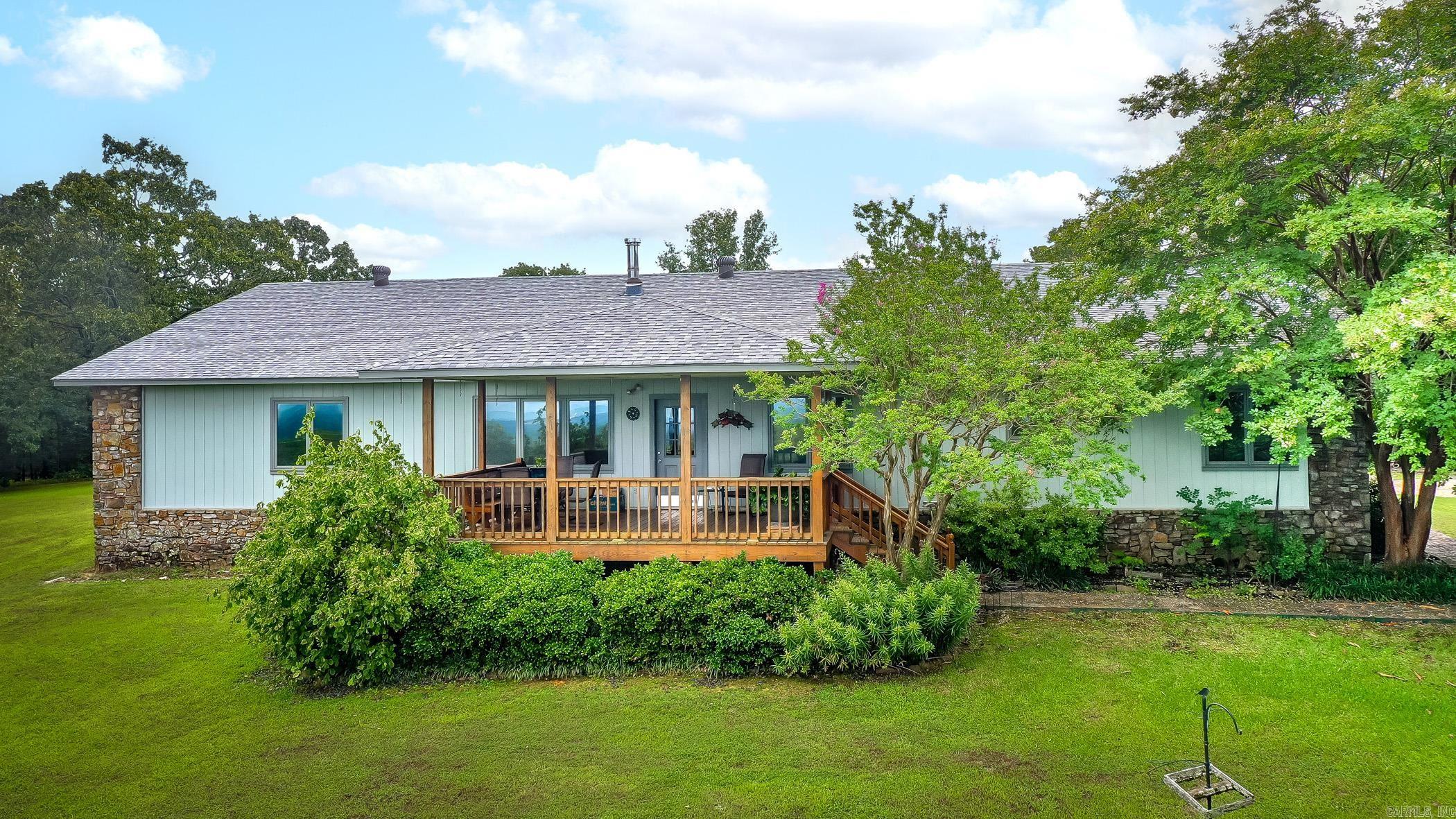 Capture the essence of the panoramic view from the deck of the home on the ridge! The property includes a 50x70 shop/apartment with separate address & utilities at 751 Lewisburg. 1894SF full apartment with 2 bedrooms, 2 offices and huge living/dining/kitchen area. Property also includes a 30x70 3 bay shop with RV lean to. Serene pond in the valley makes the perfect setting for peace and tranquility! The custom home was originally built as an energy efficient home with solar sunroom-very low utility expense! The quality of construction is amazing and the updates have been top of the line! There is a private gated access for your easy cruise to your home retreat! Let the world go away while in your safe haven of a homestead. The home feature list shows all the amenities and updates. Click on virtual tour! See agent notes.