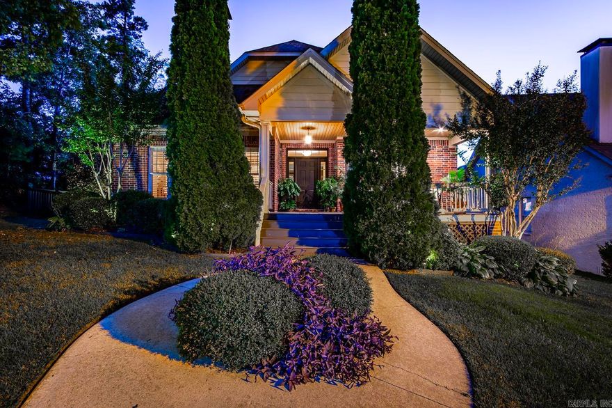 Welcome to this luxurious custom craftsman built four bedroom two and a half bath home located in the heart of West Little Rock. The kitchen features high-end appliances, granite countertops, and ample storage making meal preparation a pleasure. Step outside and discover your private oasis. The rear entrance two-car garage is located on your private drive. Your dream home awaits at 6 Bristol Ct!!