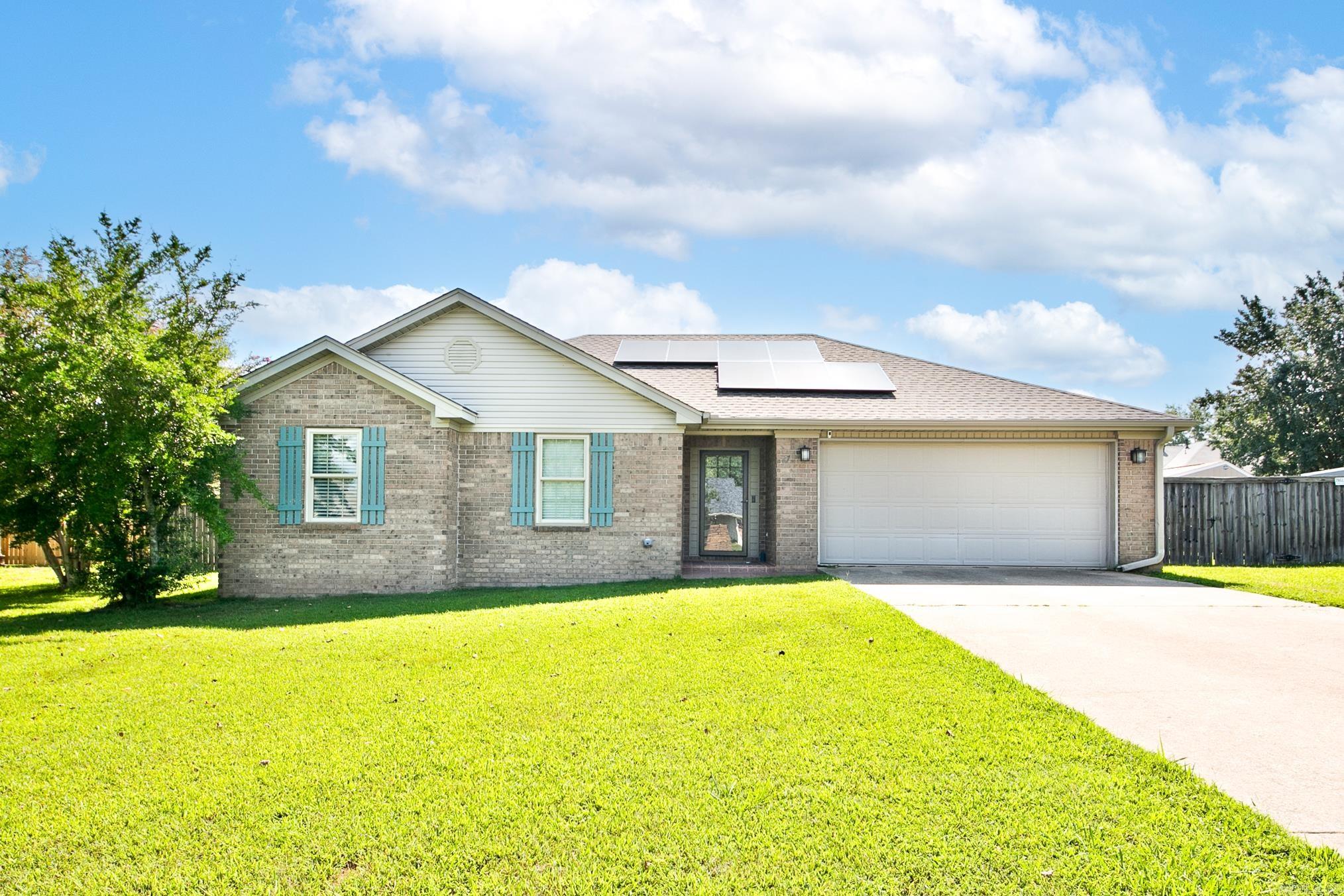 You do not want to wait on this one! Bonus room off of the living area is perfect for an office, playroom, man cave or whatever your heart desires! You will be hard pressed to find another home in this price range with the updates and overall condition! Your favorite features will be the oversized lot and his and her closets in the primary. NO CARPET in this home and solar to be paid off at closing with great offer! Need a lower price? Assuming the solar loan is possible for qualified buyers! Schedule your showing NOW or it will be someone else's dream come true!