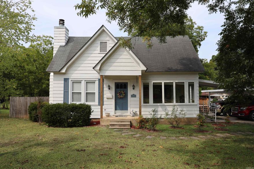 Charming 3-Bedroom Home on Corner Lot - Vintage Character with Modern Comforts! This Beautifully maintained 1,700 sq ft home sitting on a spacious .33 acre corner lot, full of character and unique features. Inviting sun room perfect for relaxing or entertaining. Wrap around deck ideal for enjoying your morning coffee outside. Separate dining room for family meals and gatherings. Cozy working fireplace for warmth and ambiance. Walk in closet in primary bedroom. Floored attic with great potential for extra living space or storage. Outbuilding for storage, hobbies, or workshop space. This home blends vintage charm with practical updates and plenty of indoor and outdoor space. Whether you're looking for a forever home or a promising investment, this property is full of potential.