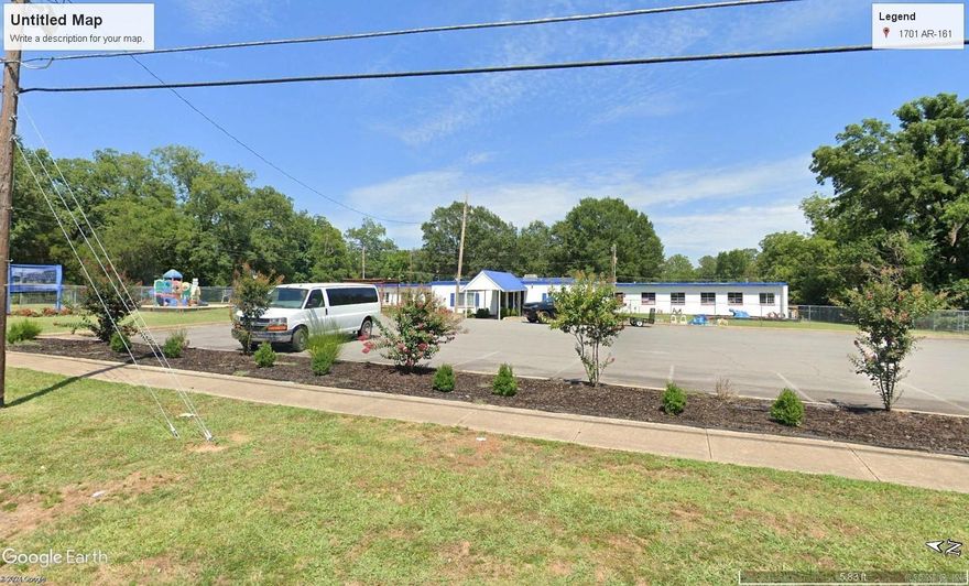 AMAZING OPPORTUNITY!!!! Large Commercial Building on a high traffic -"corner lot" ...with beautiful landscaping....( currently a operating Daycare/School)......Buyer can walk-in with a turnkey operation/with proven track record.... ....or property could be purchased for development. ZONED C-3 which provides many exciting opportunities..  Call Listing agent for more information: 501-551-1119.....Don't Miss this one!!!!!!