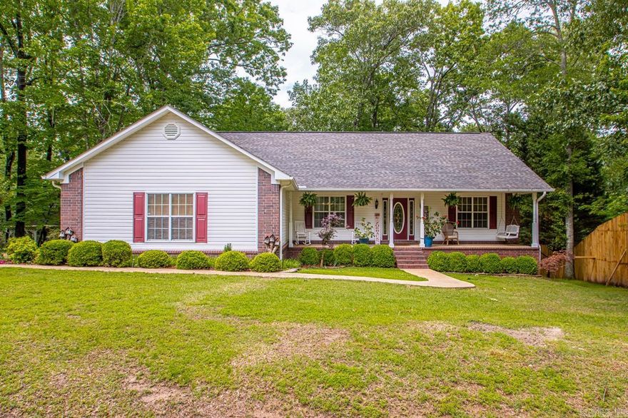Welcome to the home that truly has it all! Tucked just off Salem Rd, you’re minutes from shopping, dining, and interstate access—yet it feels like you’re worlds away in the peace and quiet of the country. Sitting on acreage with its own private lake frontage, this property includes a personal boat dock, multiple shop buildings, and a gazebo with a waterfall for the ultimate outdoor escape. Inside, you’ll find 3 spacious bedrooms and 2 full baths. Primary suite is the perfect place to unwind & relax from your day. Primary bath recently remodeled 2 years ago including quartz countertops, soaker tub & full tile walk-in shower.The living area features a vaulted tongue & groove ceiling that adds warmth and character. Beautiful, exotic acacia wood flooring throughout the main living area, complete with a buck stove for those winter months. The eat-in kitchen and separate dining room give you space to gather. And don’t miss the stunning sunroom with panoramic views of the lake—it’s the perfect spot to unwind. Downstairs, through the spiral staircase, you'll find the fully finished 503 sq ft basement, not included in main sq ft. This one is a must-see. Schedule your private tour today