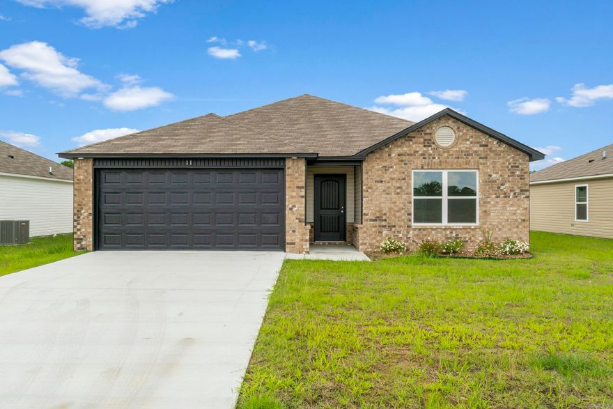 The Foster II plan is a charming and inviting home design that exudes curb appeal with its front porch and well-maintained front yard landscaping, creating an inviting atmosphere right from the curb. This open-concept home provides a spacious living experience with 3 bedrooms and 2 bathrooms, ensuring ample room for comfort and privacy. The kitchen is a standout feature of the home, boasting a complete set of energy-efficient appliances that cater to modern needs and preferences. Whether you're cooking daily meals or hosting gatherings, the Foster II plan offers functionality and style. Explore more about this delightful home today to see how it can meet your lifestyle preferences and needs!  **SEE SHOWING REMARKS & AGENT REMARKS FOR IMPORTANT INFORMATION**