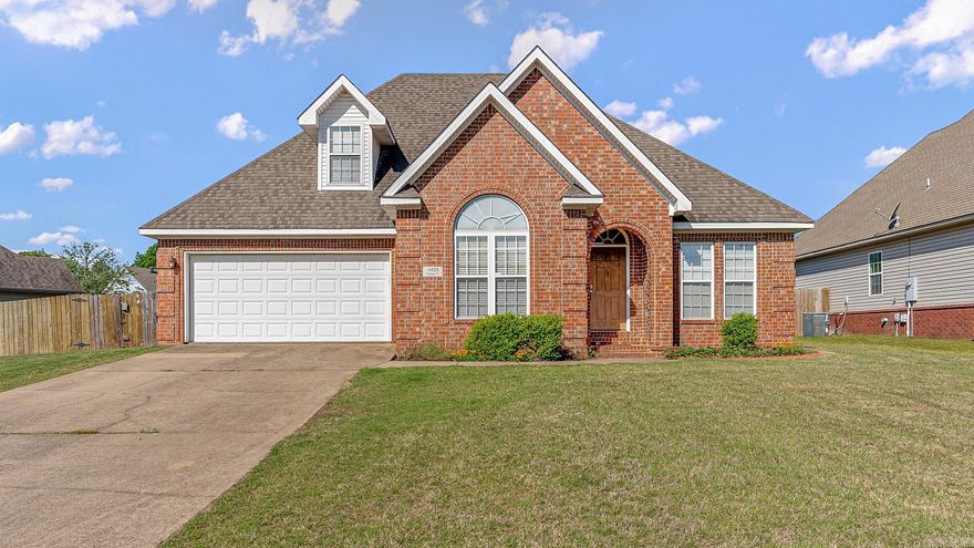 Welcome home to 4433 Stoney Drive! The heart of the home lies in the well-appointed kitchen, featuring a pantry and an inviting eat-in area overlooking the manicured front lawn. The master suite is located on the main level and features a jetted tub, double vanities and a walk in closet. The main level presents an ideal setup for productivity with a dedicated office space, while a convenient half bath adds practicality to everyday living. Ascend to the second floor where two cozy bedrooms await, connected by a convenient Jack and Jill bathroom. Entertain with ease in the beautifully landscaped backyard while relaxing on the pergola-covered patio. Experience Valley View living at its finest with this beautiful home, offering comfort, convenience, and a welcoming atmosphere for you and your loved ones to call home.