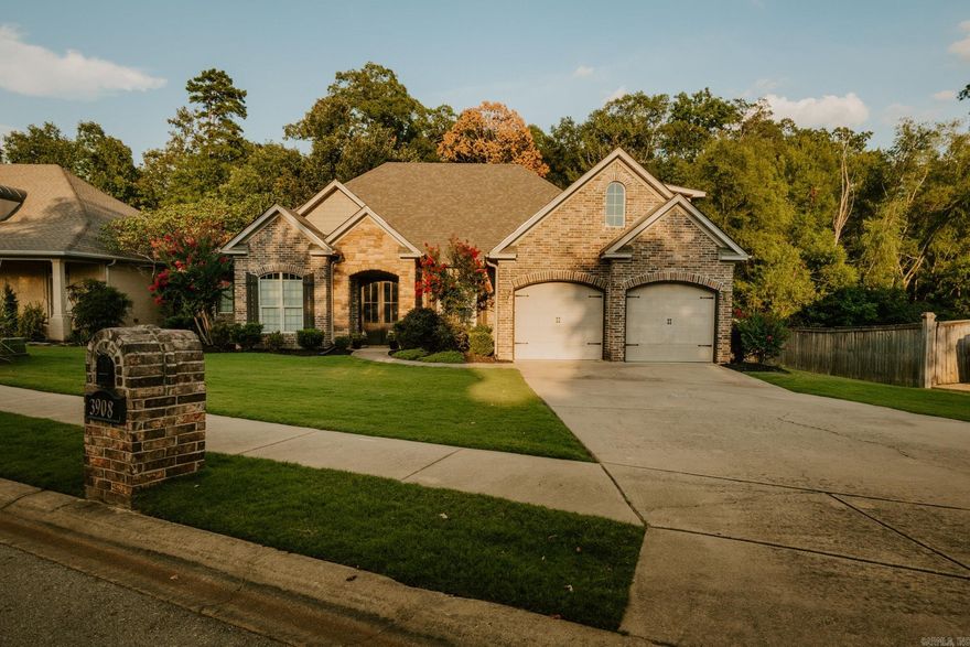 This beautiful home sits on just over a 1/2 acre lot in Westpointe Subdivision. Home has 3-bedrooms, office and a bonus room. You'll love the private backyard on the covered porch. Office and bonus room give you a lot of flexibility to meet your family needs. Floored attic space through the door in bonus room. Great location just off I30 at the Reynolds Road exit in the Westpointe Subdivision.