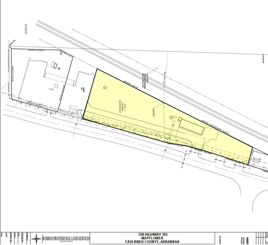 Commercial acreage is listed at $10 a square foot.   Additional 3200 square foot metal building can be bought separately with desired amount of acreage needed to accompany it. Or owners will raise if not needed for negotiated price.   Located directly off the new Mayflower exit of I-40 West in Faulkner County. This area and specific location has exploded. Brand New Valero Convenience store just opened on south end of property. Prime commercial real estate adjacent to I-40 just off of the Mayflower Exit.  Property has a 3200 square foot metal building or owners can have removed!!