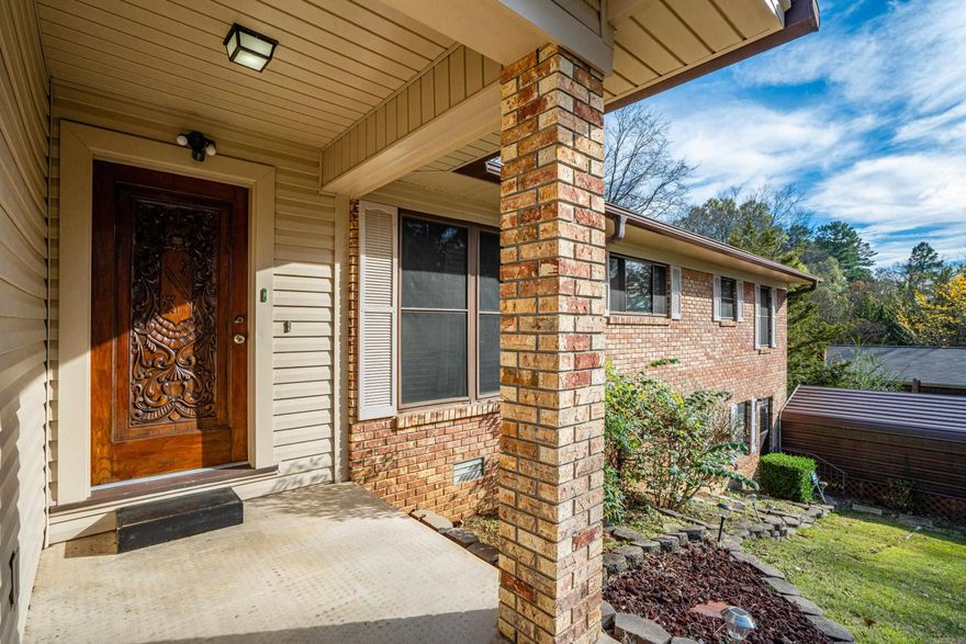 Dream of an indoor pool?  Need a large separate living space with its own outside entrance?  Want all the storage space (indoors and out) you will ever need?  You will fall in love with this spacious home, in a prime location, that is a few blocks from Oaklawn Racetrack /Casino.  Price is very low per square foot and the .75 acre lot allows for many possibilities.  This home can be a great primary residence or has wonderful potential for the investor who obtains a STR license with the city of Hot Springs.  Home also has a garage, a large enclosed back porch, a laundry room, a formal dining room, multiple backyard storage buildings, a beautiful custom front door, additional covered parking, a circular drive, and so very much more.  Roof is almost new.