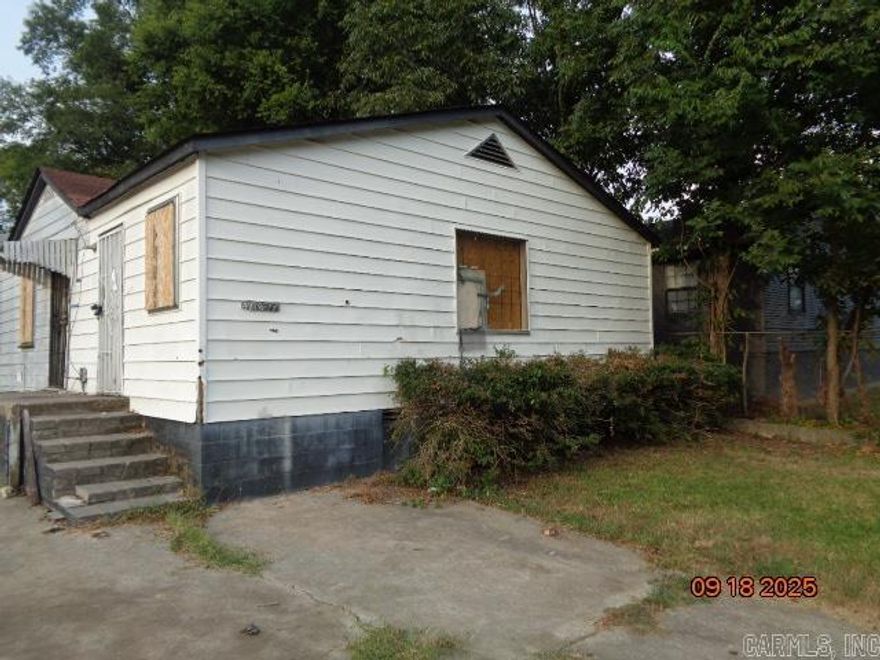 One story home on a level lot. Property to be sold AS IS. Agents see confidential remarks for offer instructions.