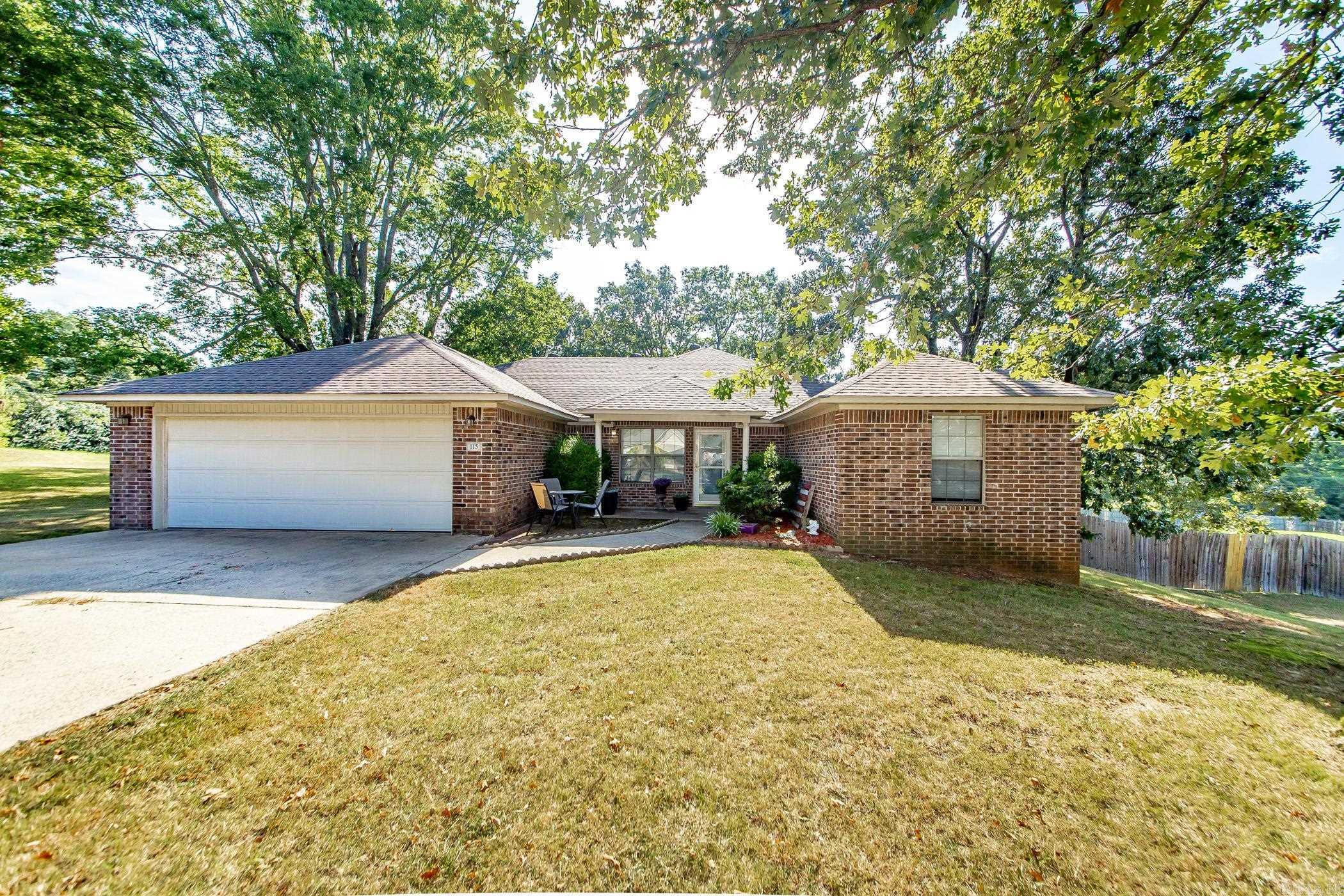If you are looking to be convenient but still feel like you're away from things this home is for you! This Beautiful 4br/3ba with a bonus room is situated on a cul-de-sac close to Jacksonville, Cabot & Sherwood. Fresh paint throughout, tons of cabinets for storage, a vaulted ceiling in the living room and beautiful formal dining room sets this home apart. There's plenty of room for the whole family to have their space but still be together. The addition built in 2015 would be a great space for in-laws or grandparents. The kitchen has a eat-in dining area with an incredible amount of storage and even hosts a coffee bar with outlets for a coffee maker. The formal dining has tray ceilings, a full bath, bonus room and very large craft room or large bedroom. There is large back yard with sprinkler system & storage building. The home has 2 A/C units. The outside unit from the original build was replaced in 2010,and the inside unit from original build was replaced 6-30-21 with 10 YEAR WARRANTY. There are 2 separate thermostats, 2 separate water shut off valves with one billing statement. Fully fenced back yard!