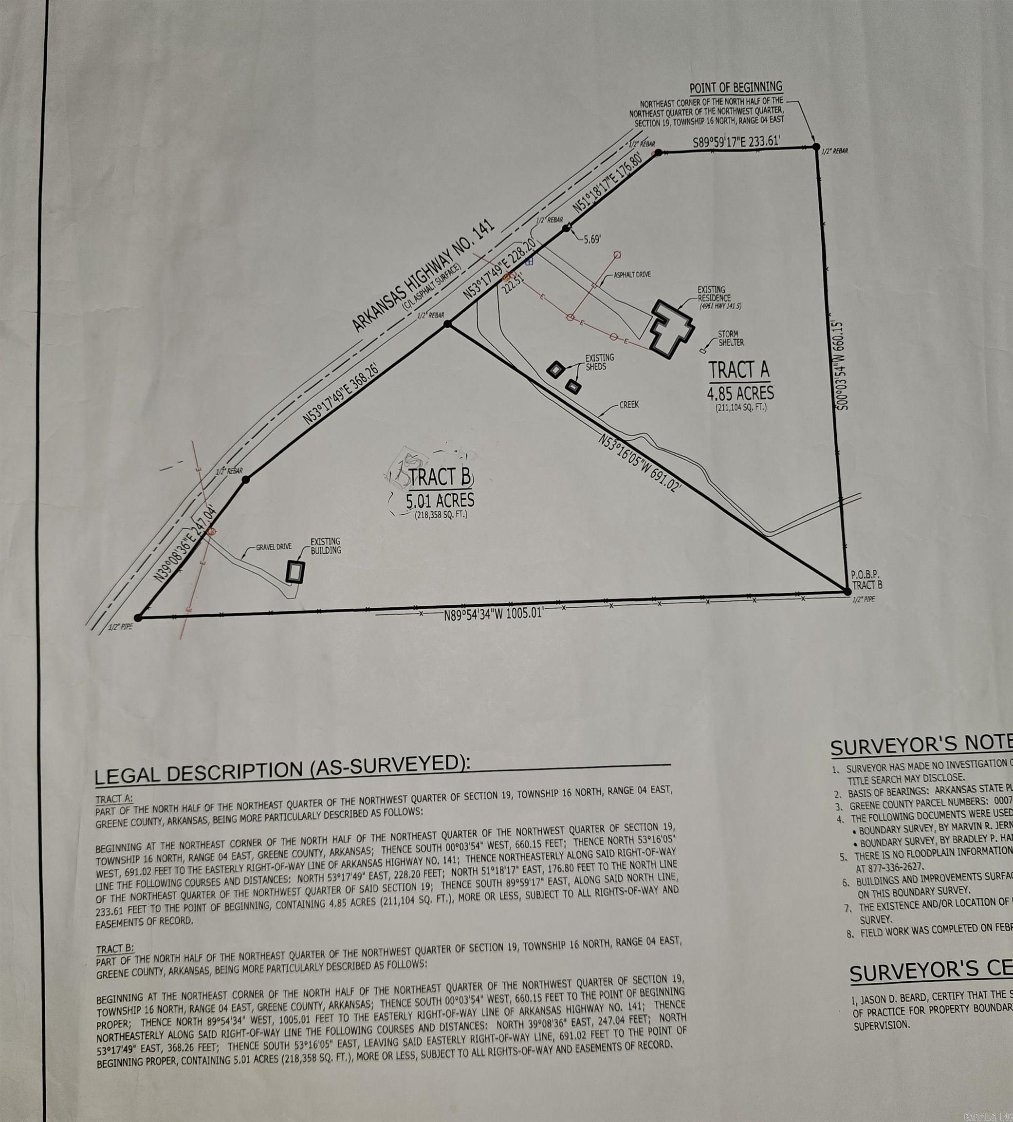 Metes & Bounds - Land