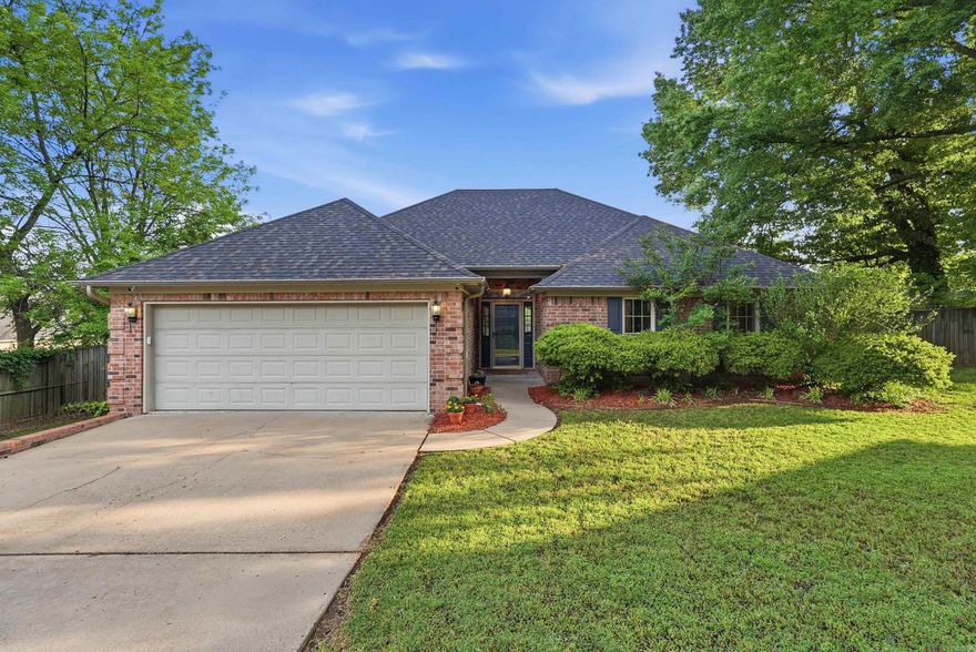 Charming 4-Bedroom Home with Private In-Ground Pool in the desirable Cutter Ridge Subdivision with Tucker Creek walking trail access!! This home is a perfect blend of comfort, convenience, and backyard fun! This inviting home features 4 bedrooms and 2 bathrooms, with a smart split layout: three bedrooms downstairs for easy living and one upstairs bedroom that doubles beautifully as a bonus room, game room, or private retreat. Step inside to discover beautiful LVP floors in the main living areas, creating a warm and welcoming atmosphere. The well-designed floor plan flows effortlessly from the living spaces to the kitchen and dining areas, ideal for both everyday family life and entertaining. Outside, the highlight awaits: a gorgeous in-ground swimming pool, perfect for summer gatherings, weekend relaxation, or cooling off after a day in Central Arkansas. The backyard provides plenty of room for play, gardening, or simply enjoying the peaceful surroundings. Additional highlights include: at the end of a quiet cul-de-sac; New LVP flooring in living areas (2025); New pool pump (2026); New roof, hot water heater, garage door opener, garbage disposal (2020-2021).