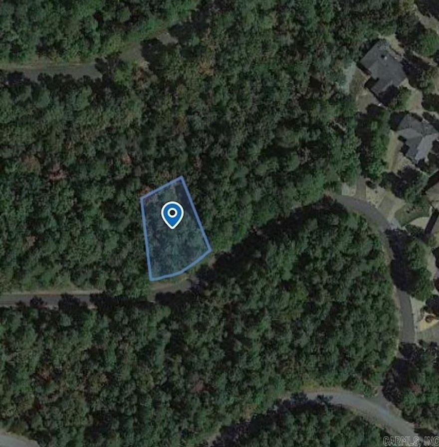 Vacant lot located just minutes from the prestigious Ponce De Leon Golf Course. Ideal for building your dream home or investment property in a serene, wooded setting. Enjoy all the amenities of Hot Springs Village, including golf, lakes, and hiking trails. Don't miss this rare opportunity!